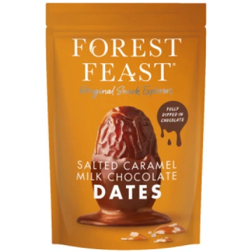 Forest Feast sāls-karameļu un piena šokolādē glazē