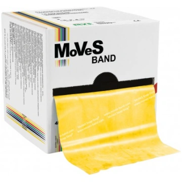 Neplīstoša elastīgā lente MOVES band, zelta