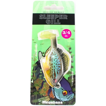 Megabass Soft Lure Sleeper Gill 3.2 Inch 3/4 oz Pu