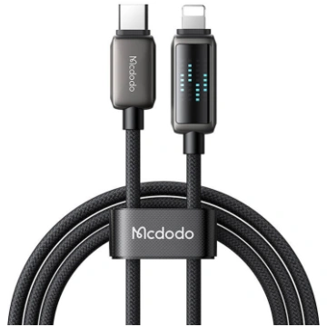 Mcdodo CA-2630 USB-C to Lightning cable, 36W, LED 