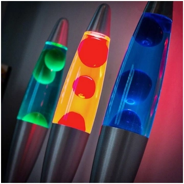Lavas lampa - zila
