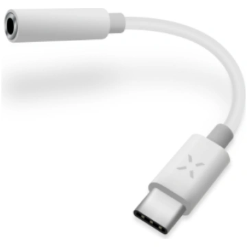 Fixed Link Adapter USB-C/3 5 mm jack bialy ( FIXL 