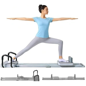 Pilates dēlis un slēpošanas trenažieris, salokāms
