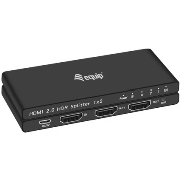 Equip HDMI2.0 2-Port Splitter Ultra Slim 4K/ 60Hz