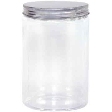 PET jar cm.9,5x14,5 aluminium cap Casolaro Hotelle
