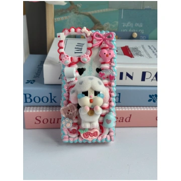Cry Baby DIY Cream Glue Handmade Phone Case - 6