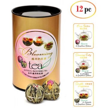 GF Blooming tea - Ziedošā tēja PT 3 veidi - 12 gab