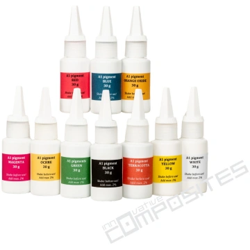 A1 (Acrylic One) pigmentu komplekts 10x30g