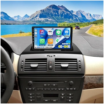 [4G + 64G] Android 13 auto radio BMW X3 E83 (2004-