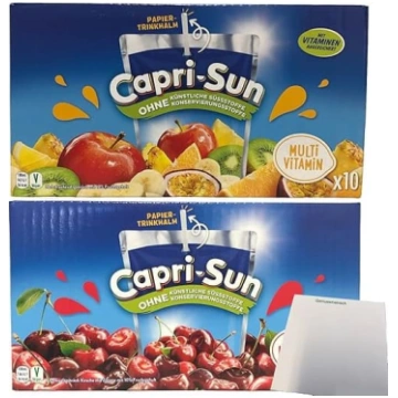 usy Block Capri Sun Multivitamīns + ķirsis ar papī