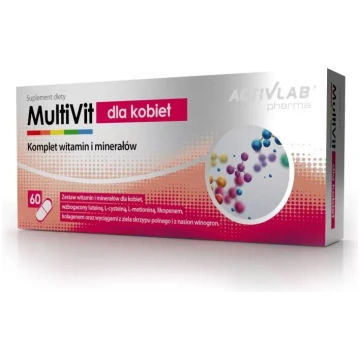 ActiLab MultiVit for Women 60 caps ActivLab