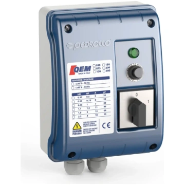 Pedrollo sūkņa vadības panelis QEM 150 1.1kW 230V 