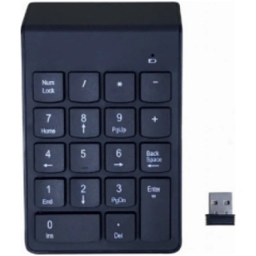Klaviatūra Gembird USB Numeric Keypad Wireless - K
