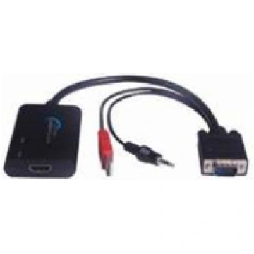 MicroConnect VGA to HDMI Converter With USB power 