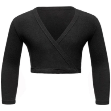 Bolero baletam, vingrošanai, dejošanai melns, LISE