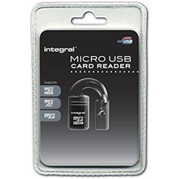 Atmiņas kartes Integral Micro SD Mini USB Cardread