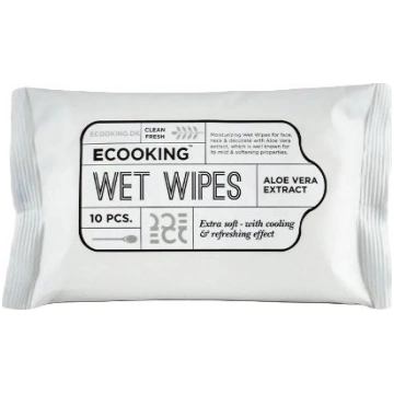 Ecooking Wet Wipes Aloe Vera Extract Chusteczki do