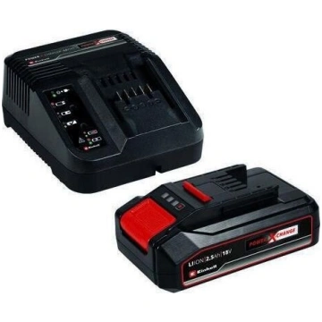 Einhell PXC startera komplekts, akumulators un lād