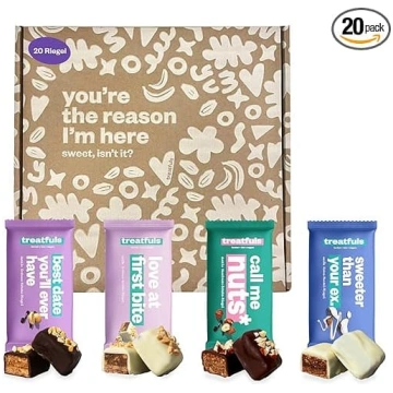 Treatfuls vegānu šokolādes batoniņi – Mixbox – izg