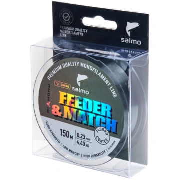 Aukla monofīlā Salmo Diamond FEEDER & MATCH FLUORO