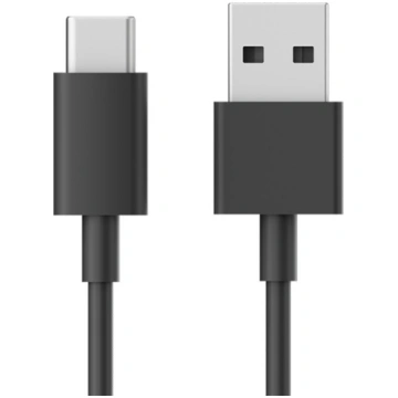 CUKTECH USB-A uz Type-C uzlādes kabelis 1m - Melns
