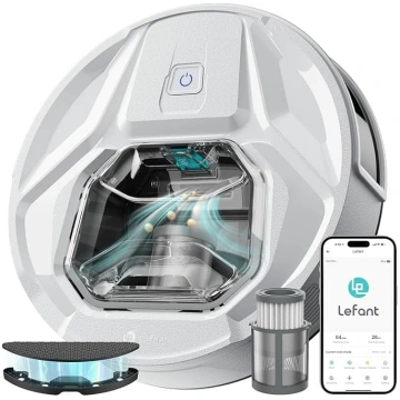 LEFANT M320 putekļu sūcējs robots, 6000 Pa putekļu