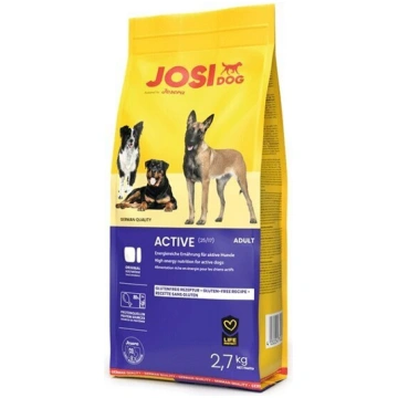 Josera JosiDog Active aktīviem suņiem, ar mājputni