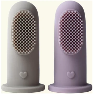 Bebe Bonchic Pirksta Zobubirste 2-pack Shell / Blo