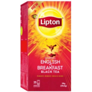 Melnā tēja LIPTON, English Breakfast, 25gab 450-16