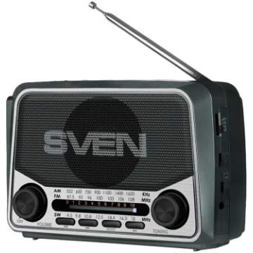 Speaker SVEN SRP-150, gray (3W, Bluetooth, FM/AM/S
