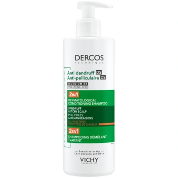 Matu šampūns Vichy Dercos Anti-Dandruff DS 2in1 Sh