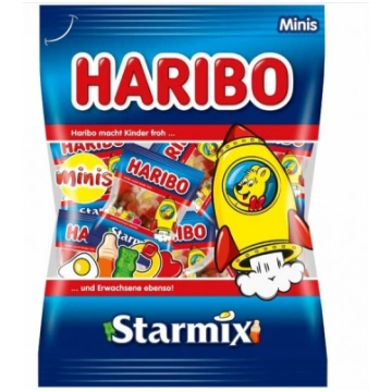 Želejkonfektes HARIBO Starmix, Mini, 250g