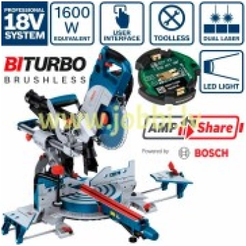 Bosch GCM 18V-216 DC leņķzāģis + GCY 42 0601B47000