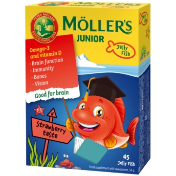 Möller's Dobbel Immunity, 120 kapsulas Möller