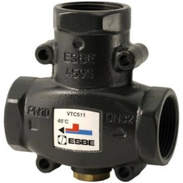Termovārsts VTC511 25-9, 60°C, Rp1", Esbe Termovār