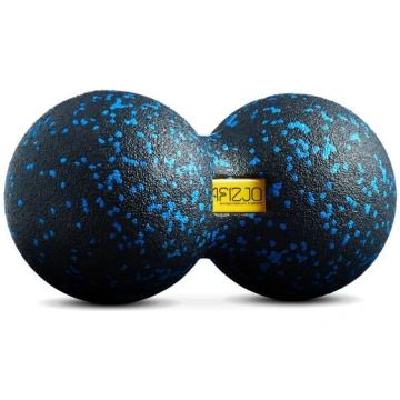Dubultā EPP masāžas bumba, 12 cm, zila 4FIZJO