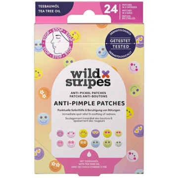 Pūtīšu plāksteri Wild Stripes Smile Prevent ar hid