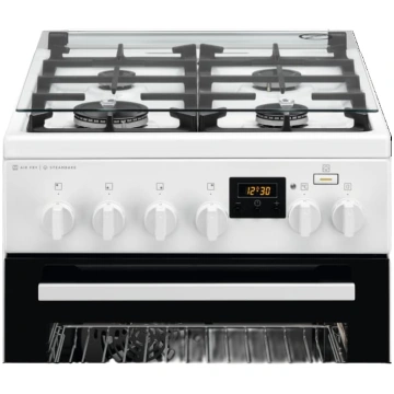 AEG CKB56490BW gāzes plīts ar elektrisko cepeškrās