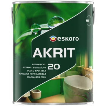 Pusmatēta krāsa Eskaro Akrit 20