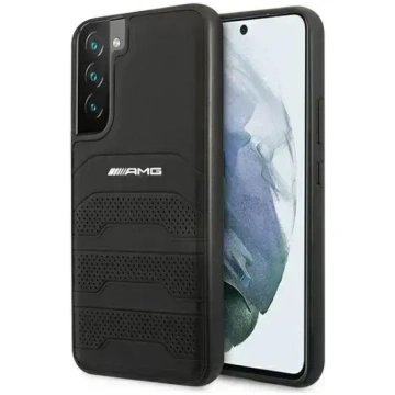 AMG īstas ādas perforēts vāciņš Samsung Galaxy S22