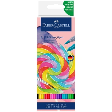 Akvareļu marķieri Faber-Castell Goldfaber Aqua, di