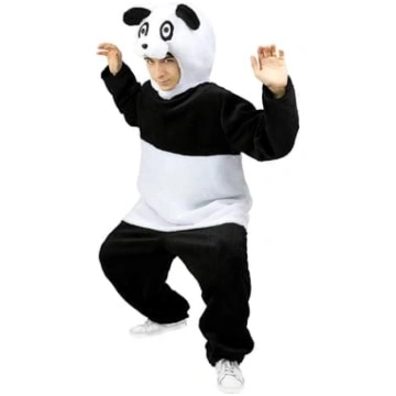 Panda lāča kostīms pieaugušajiem