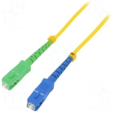 Fiber patch cord | SC/APC,SC/UPC | 2m | LSZH | Opt