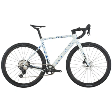Scott Addict Gravel 30 Carbon Bike - White / Splat