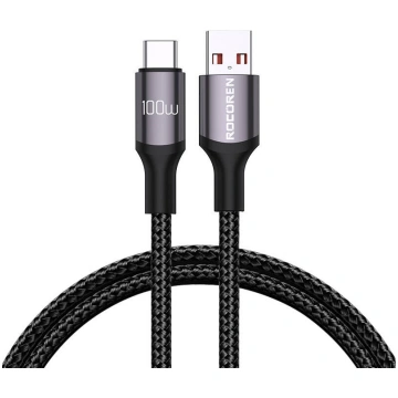 Fast Charging cable Rocoren USB-A to USB-C Retro S