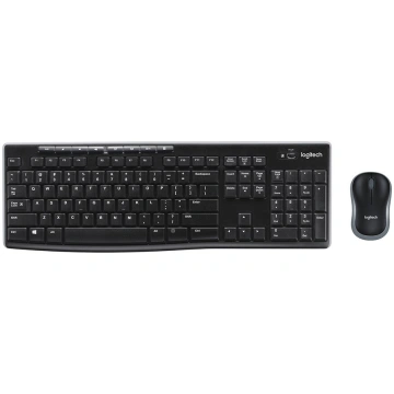 LOGITECH MK270 bezvadu komplekts — melns — US Inte