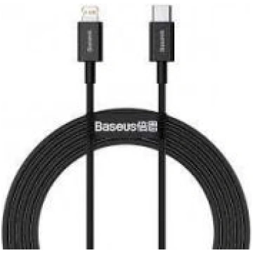 Baseus CABLE LIGHTNING TO USB-C 2M / BLACK CATLYS-