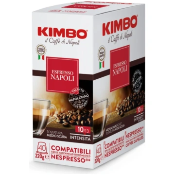 Kafijas kapsulas KIMBO Espresso Napoli (220g), 40 