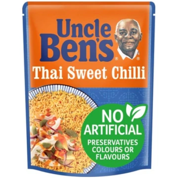 Uncle Bens Thai Sweet Chilli Microwave Rice 250g U