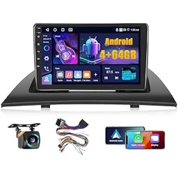 4+64G Android auto radio priekš BMW X3 E83 2004 20